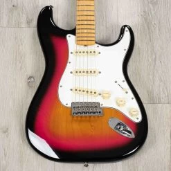 Fender Steve Lacy People Pleaser Stratocaster Guitar, Maple Fingerboard, Chaos Burst