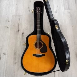 Yamaha FGX5 Red Label Dreadnought Acoustic-Electric Guitar, Solid Sitka Spruce -Musical Instrument Shop 20230526 dsc06822 1