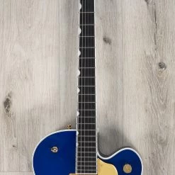 Gretsch G6120TG Players Edition Nashville Hollowbody Guitar, Azure Metallic -Musical Instrument Shop 20230526 dsc07041
