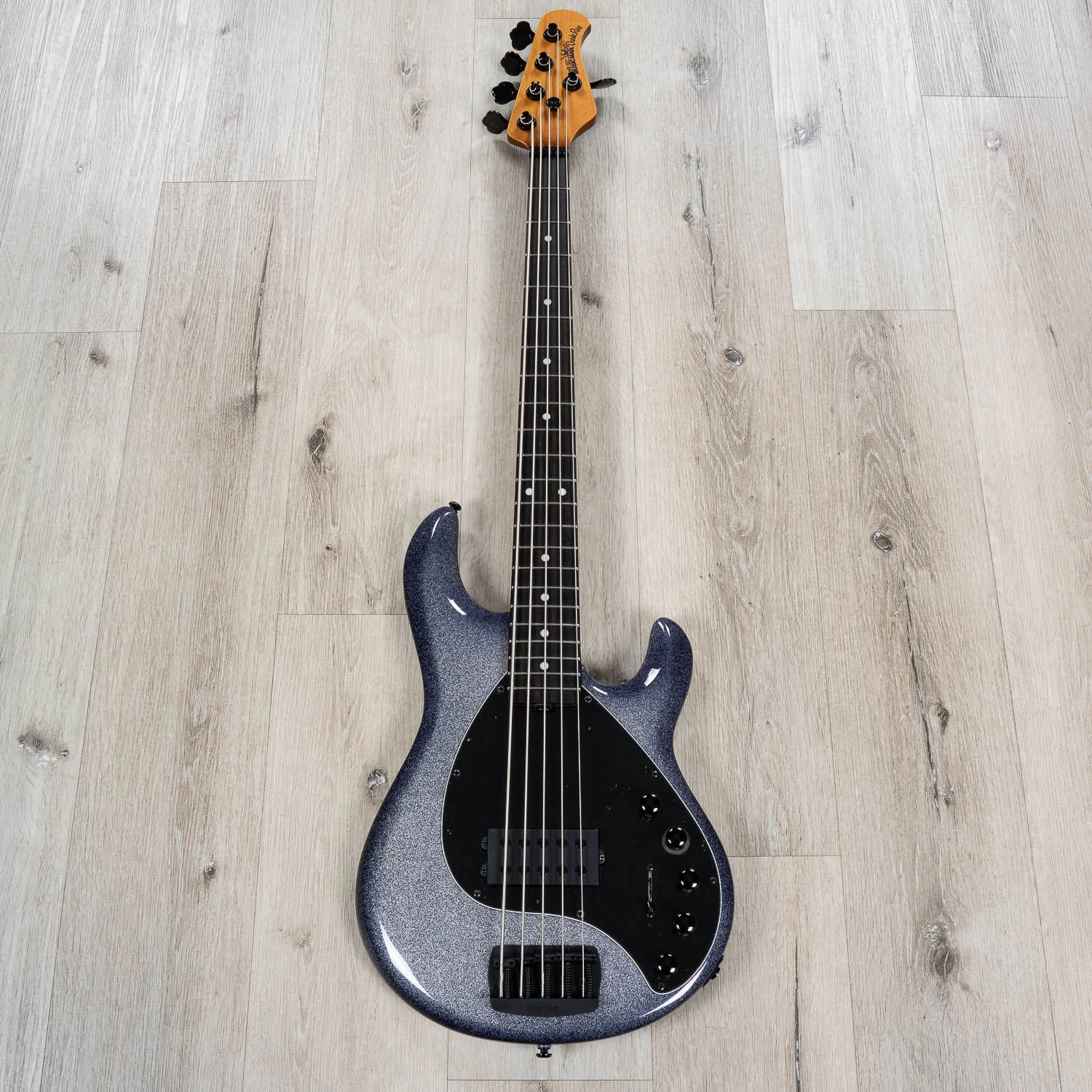 Ernie Ball Music Man DarkRay 5 5-String Bass, Ebony Fretboard, Starry Night 5 Ernie Ball Music Man DarkRay 5 5-String Bass, Ebony Fretboard, Starry Night - Image 3
