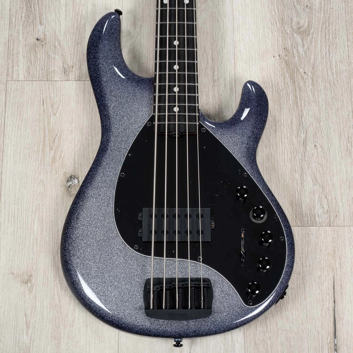 Ernie Ball Music Man DarkRay 5 5-String Bass, Ebony Fretboard, Starry Night 3 Ernie Ball Music Man DarkRay 5 5-String Bass, Ebony Fretboard, Starry Night