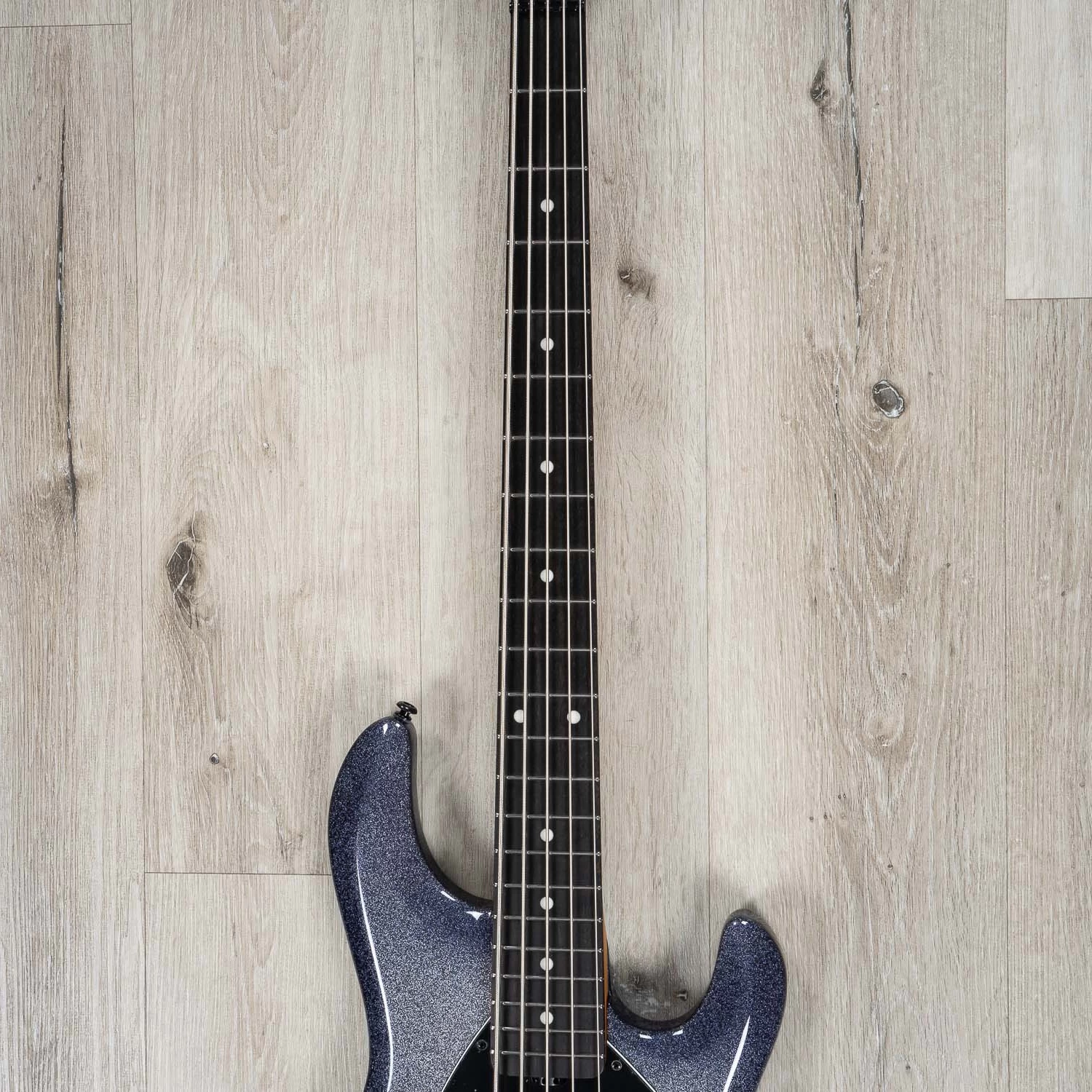 Ernie Ball Music Man DarkRay 5 5-String Bass, Ebony Fretboard, Starry Night 6 Ernie Ball Music Man DarkRay 5 5-String Bass, Ebony Fretboard, Starry Night - Image 4