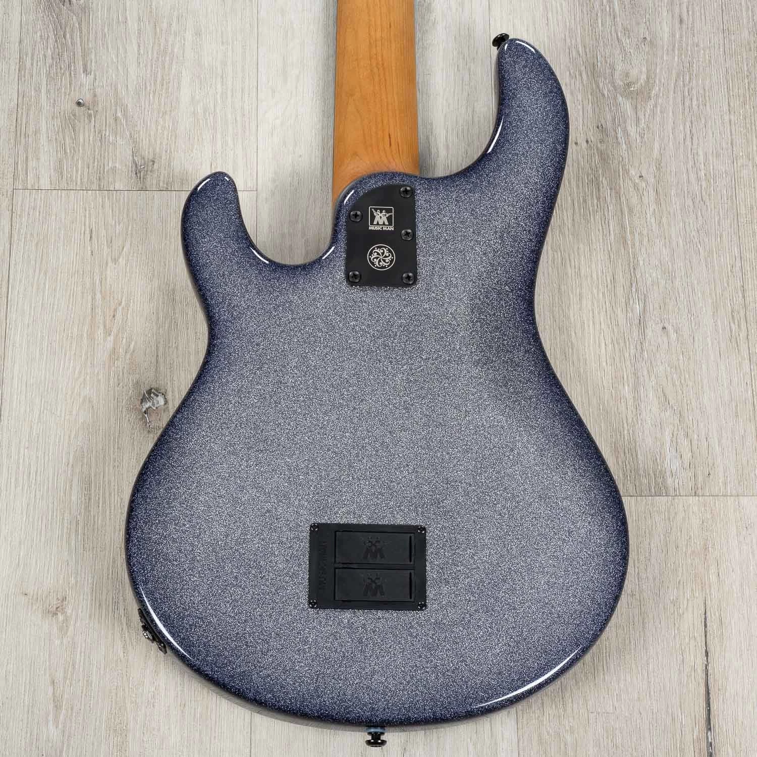 Ernie Ball Music Man DarkRay 5 5-String Bass, Ebony Fretboard, Starry Night 9 Ernie Ball Music Man DarkRay 5 5-String Bass, Ebony Fretboard, Starry Night - Image 7