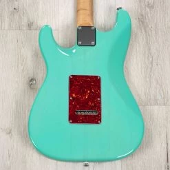 Suhr Limited Edition Classic S Paulownia Guitar, Roasted Birdseye, Seafoam Green -Musical Instrument Shop 20230602 20230602 dsc08978