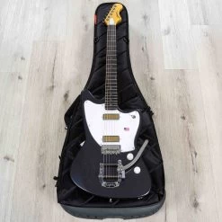 Harmony Standard Silhouette Bigsby Guitar, Rosewood Fretboard, Slate -Musical Instrument Shop 20230602 dsc08829