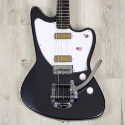 Harmony Standard Silhouette Bigsby Guitar, Rosewood Fretboard, Slate