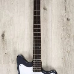 Harmony Standard Silhouette Bigsby Guitar, Rosewood Fretboard, Slate -Musical Instrument Shop 20230602 dsc08839