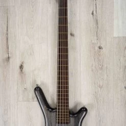 Warwick German Pro Series Corvette $$ 5-String Bass, Wenge Fretboard, Nirvana Black -Musical Instrument Shop 20230606 dsc09492