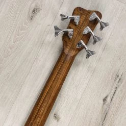 Warwick German Pro Series Corvette $$ 5-String Bass, Wenge Fretboard, Nirvana Black -Musical Instrument Shop 20230606 dsc09497