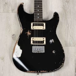 Friedman Cali Guitar, Ebony Fretboard, Hardtail Bridge, Medium-Aged Black