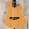 Godin A12 Natural SG 12-String Acoustic-Electric Guitar, Solid Cedar, Natural