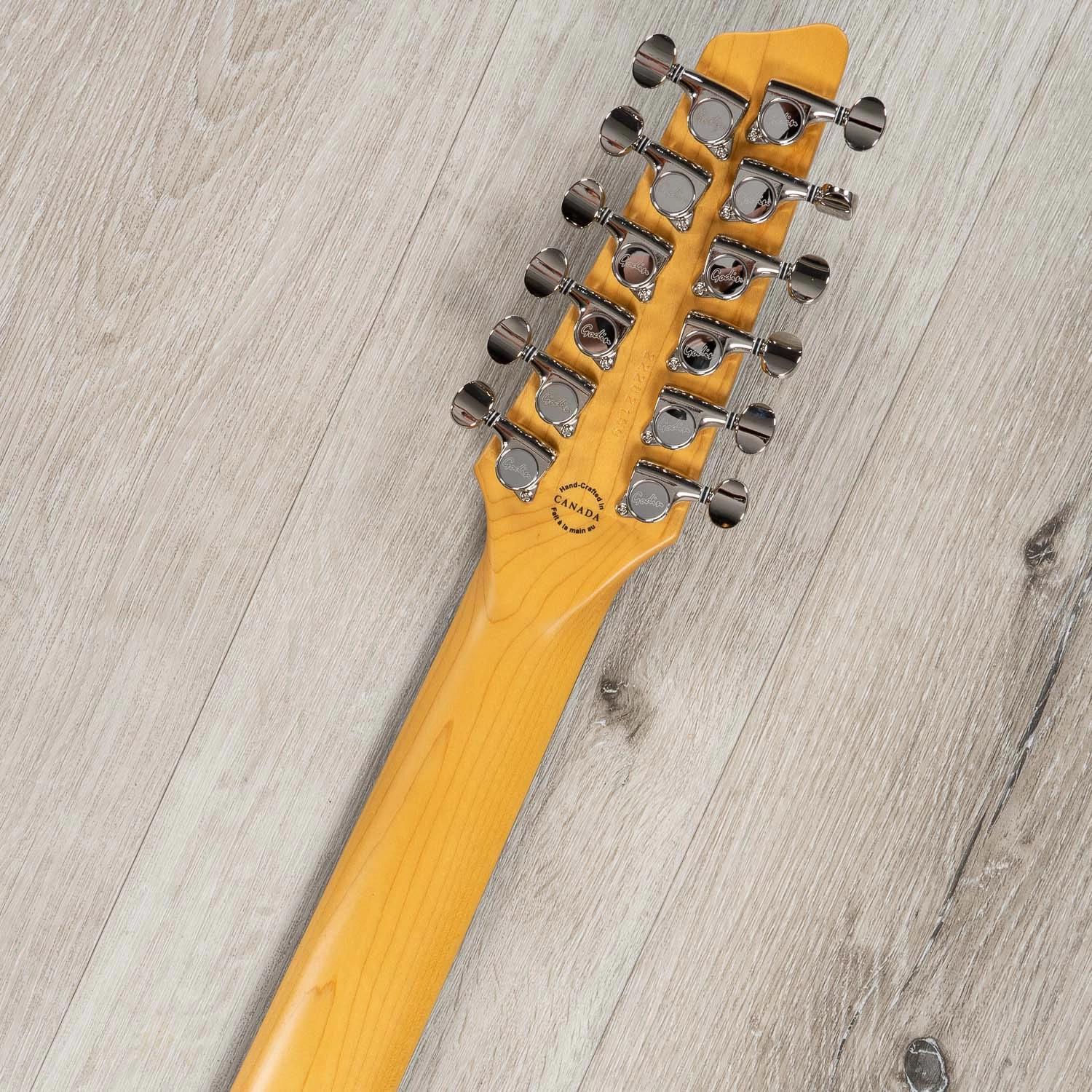 Godin A12 Natural SG 12-String Acoustic-Electric Guitar, Solid Cedar, Natural 11 Godin A12 Natural SG 12-String Acoustic-Electric Guitar, Solid Cedar, Natural - Image 9