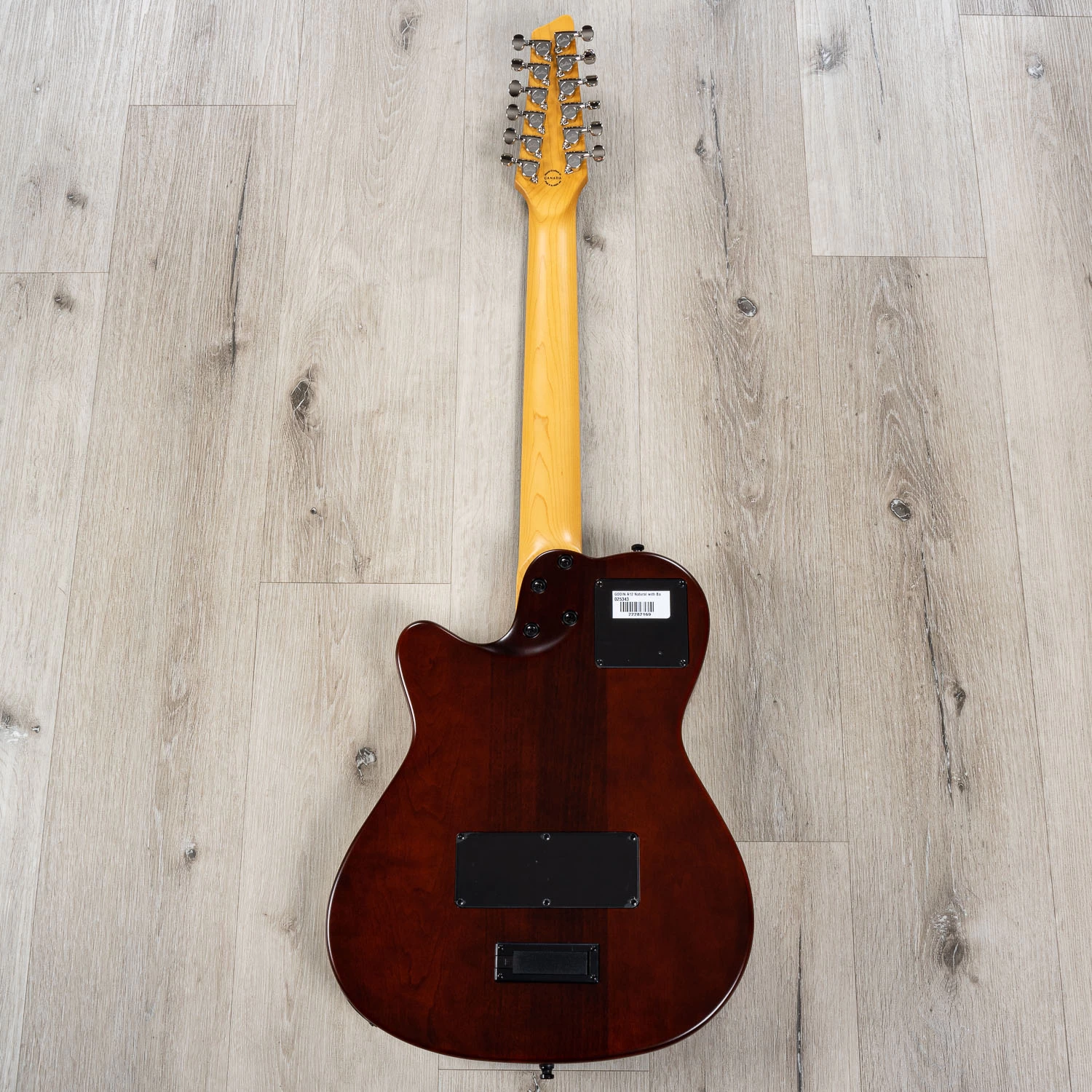 Godin A12 Natural SG 12-String Acoustic-Electric Guitar, Solid Cedar, Natural 8 Godin A12 Natural SG 12-String Acoustic-Electric Guitar, Solid Cedar, Natural - Image 6