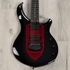 Ernie Ball Music Man John Petrucci Majesty 6 Guitar, Ebony Fretboard, Sanguine Red