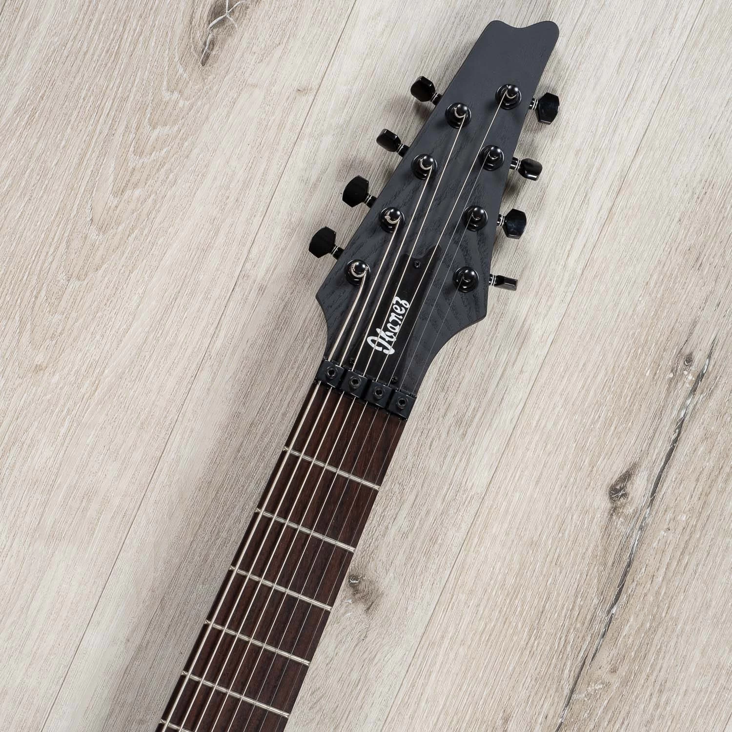 Ibanez FTM33 WK Fredrik Thordendal Signature 8-String Electric Guitar, Rosewood Fretboard, Hard Case - Weathered Black 10 Ibanez FTM33 WK Fredrik Thordendal Signature 8-String Electric Guitar, Rosewood Fretboard, Hard Case - Weathered Black - Image 8