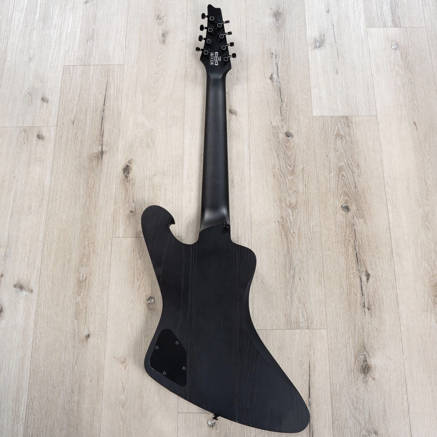 Ibanez FTM33 WK Fredrik Thordendal Signature 8-String Electric Guitar, Rosewood Fretboard, Hard Case - Weathered Black 8 Ibanez FTM33 WK Fredrik Thordendal Signature 8-String Electric Guitar, Rosewood Fretboard, Hard Case - Weathered Black - Image 6