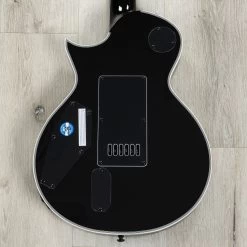 ESP LTD Eclipse-1000T CTM Evertune Guitar, Macassar Ebony Fretboard, Black -Musical Instrument Shop 20230626 dsc09232