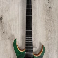 Mayones Duvell Elite 7 7-String Guitar, Ebony Fretboard, Trans Dirty Green Satine -Musical Instrument Shop 20230628 dsc09558 1