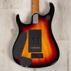 Ernie Ball Music Man JP15 John Petrucci Guitar, Roasted Maple, Tiger Eye Quilt Top -Musical Instrument Shop 20230703 dsc00067