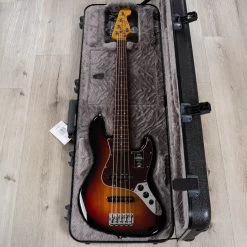 Fender American Professional II Jazz Bass V 5-String, Rosewood Fingerboard, 3-Color Sunburst -Musical Instrument Shop 20230705 dsc00154