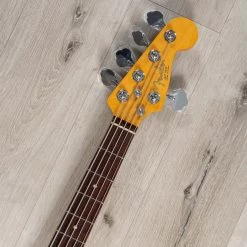 Fender American Professional II Jazz Bass V 5-String, Rosewood Fingerboard, 3-Color Sunburst -Musical Instrument Shop 20230705 dsc00168