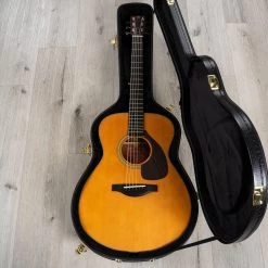 Yamaha FSX5 Red Label Small Body Acoustic Electric Guitar W/ Hard Case, Solid Sitka Spruce Top -Musical Instrument Shop 20230706 dsc00933