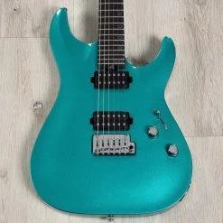 Schecter 2940 Aaron Marshall Signature AM-6 Guitar, Macassar Ebony Fretboard, Arctic Jade