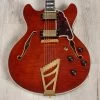 D'Angelico DAEDCVIOGS Excel DC Semi-Hollow Guitar, Rosewood Fretboard, Viola