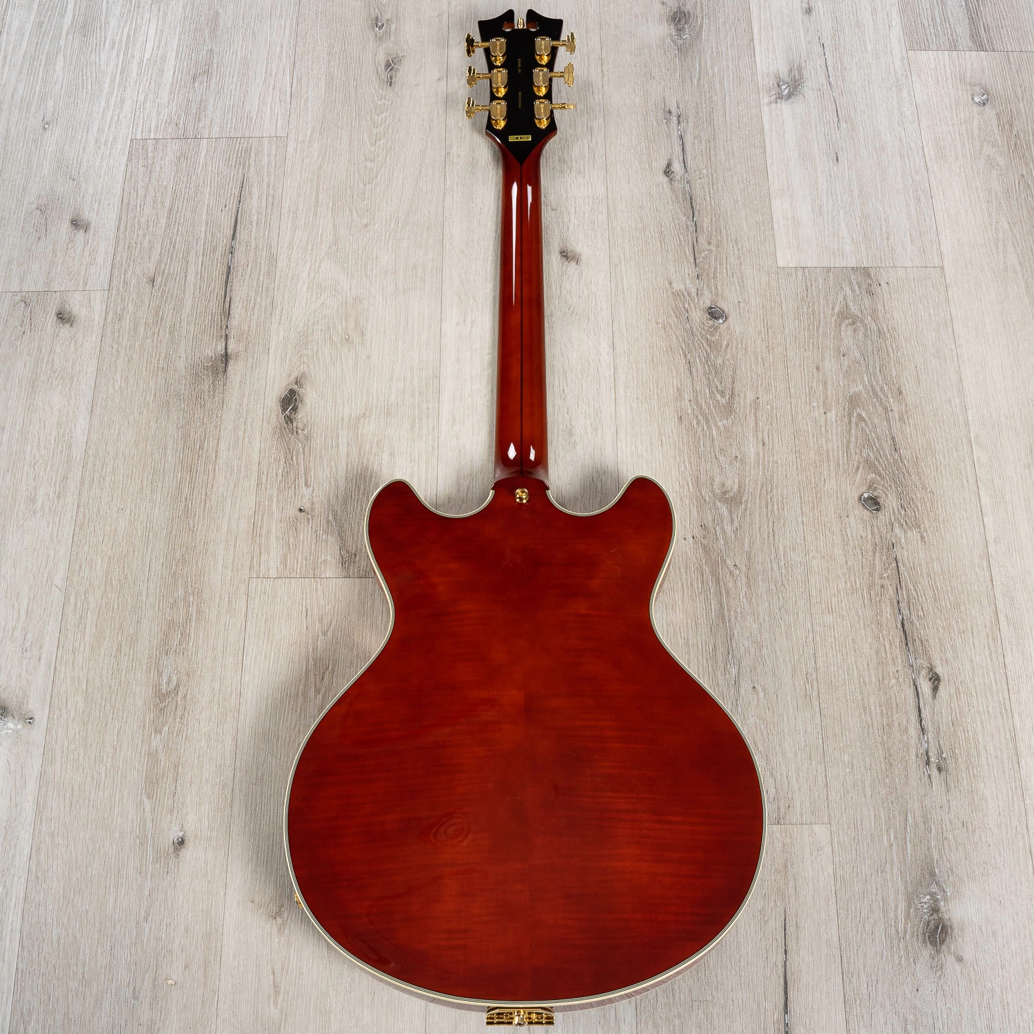 D'Angelico DAEDCVIOGS Excel DC Semi-Hollow Guitar, Rosewood Fretboard, Viola 8 D'Angelico DAEDCVIOGS Excel DC Semi-Hollow Guitar, Rosewood Fretboard, Viola - Image 6