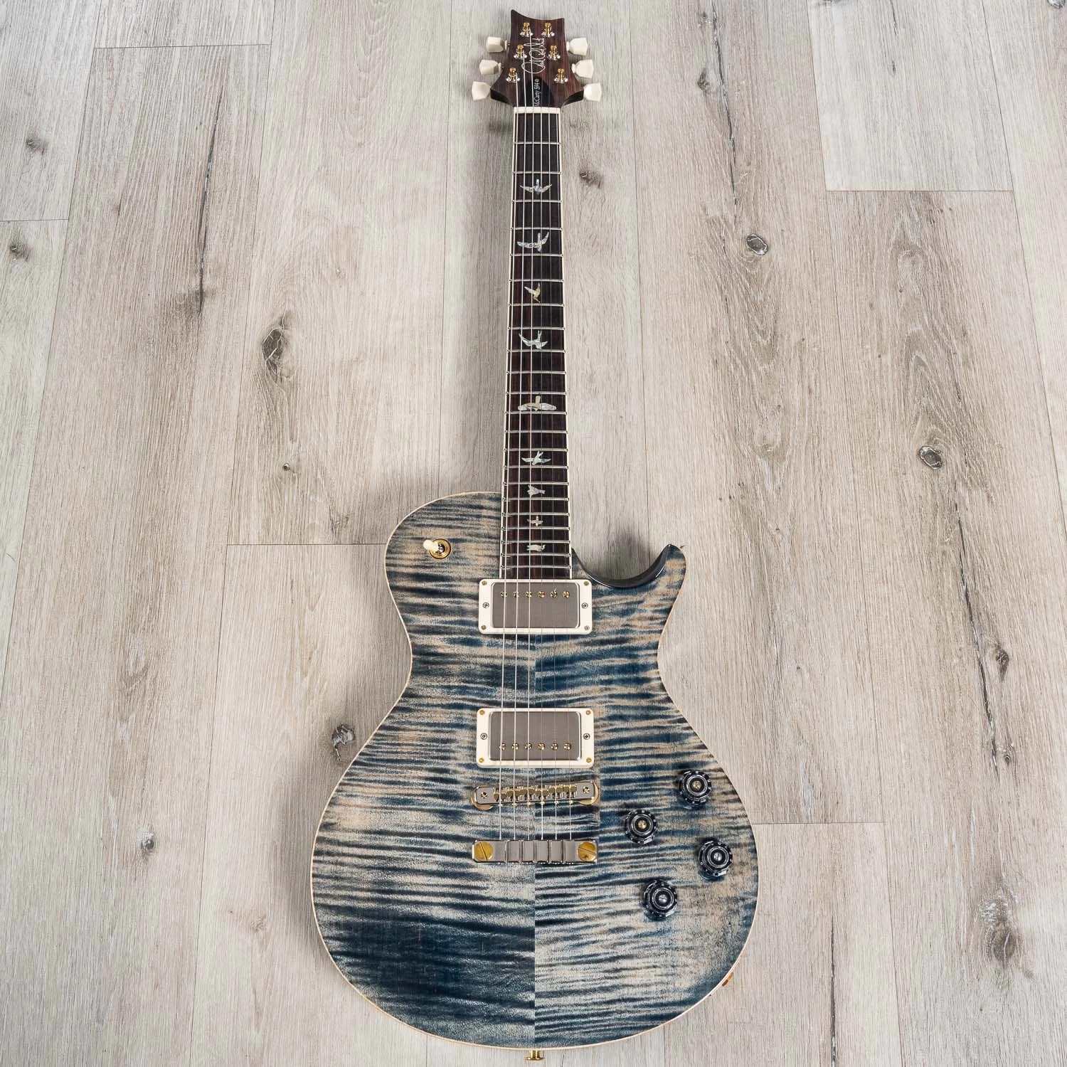 PRS Paul Reed Smith McCarty 594 Singlecut 10-Top Guitar, Faded Whale Blue 5 PRS Paul Reed Smith McCarty 594 Singlecut 10-Top Guitar, Faded Whale Blue - Image 3