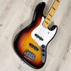 G&L Tribute LB-100 Bass, Maple Fretboard, White Pickguard, 3-Tone Sunburst -Musical Instrument Shop 20230711 20230711 dsc02055