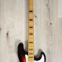 G&L Tribute LB-100 Bass, Maple Fretboard, White Pickguard, 3-Tone Sunburst -Musical Instrument Shop 20230711 20230711 dsc02059