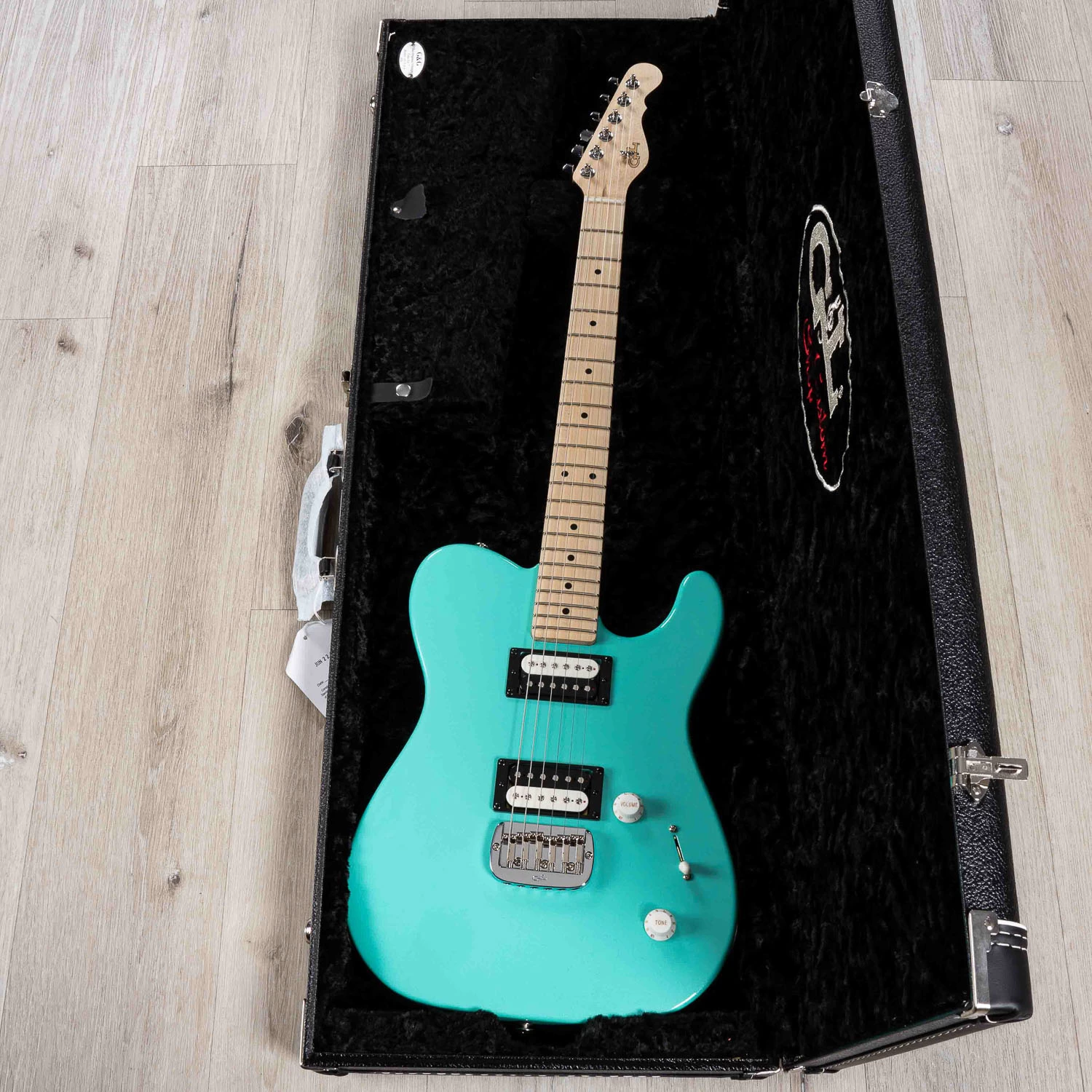 G&L USA Custom Shop ASAT HH RMC Guitar, Quartersawn Maple Neck, Surf Green Metallic Pearl 12 G&L USA Custom Shop ASAT HH RMC Guitar, Quartersawn Maple Neck, Surf Green Metallic Pearl - Image 10