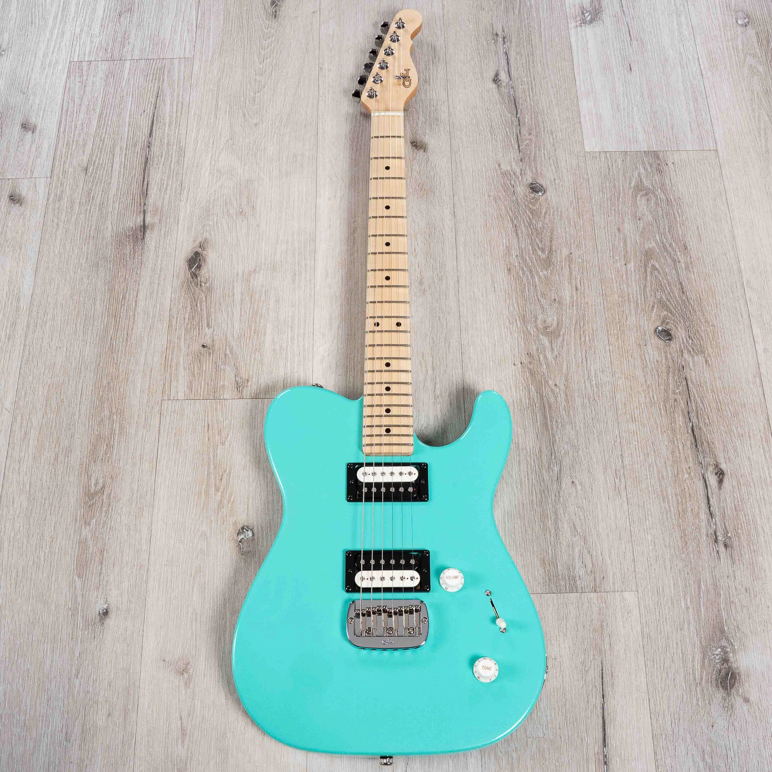 G&L USA Custom Shop ASAT HH RMC Guitar, Quartersawn Maple Neck, Surf Green Metallic Pearl 5 G&L USA Custom Shop ASAT HH RMC Guitar, Quartersawn Maple Neck, Surf Green Metallic Pearl - Image 3