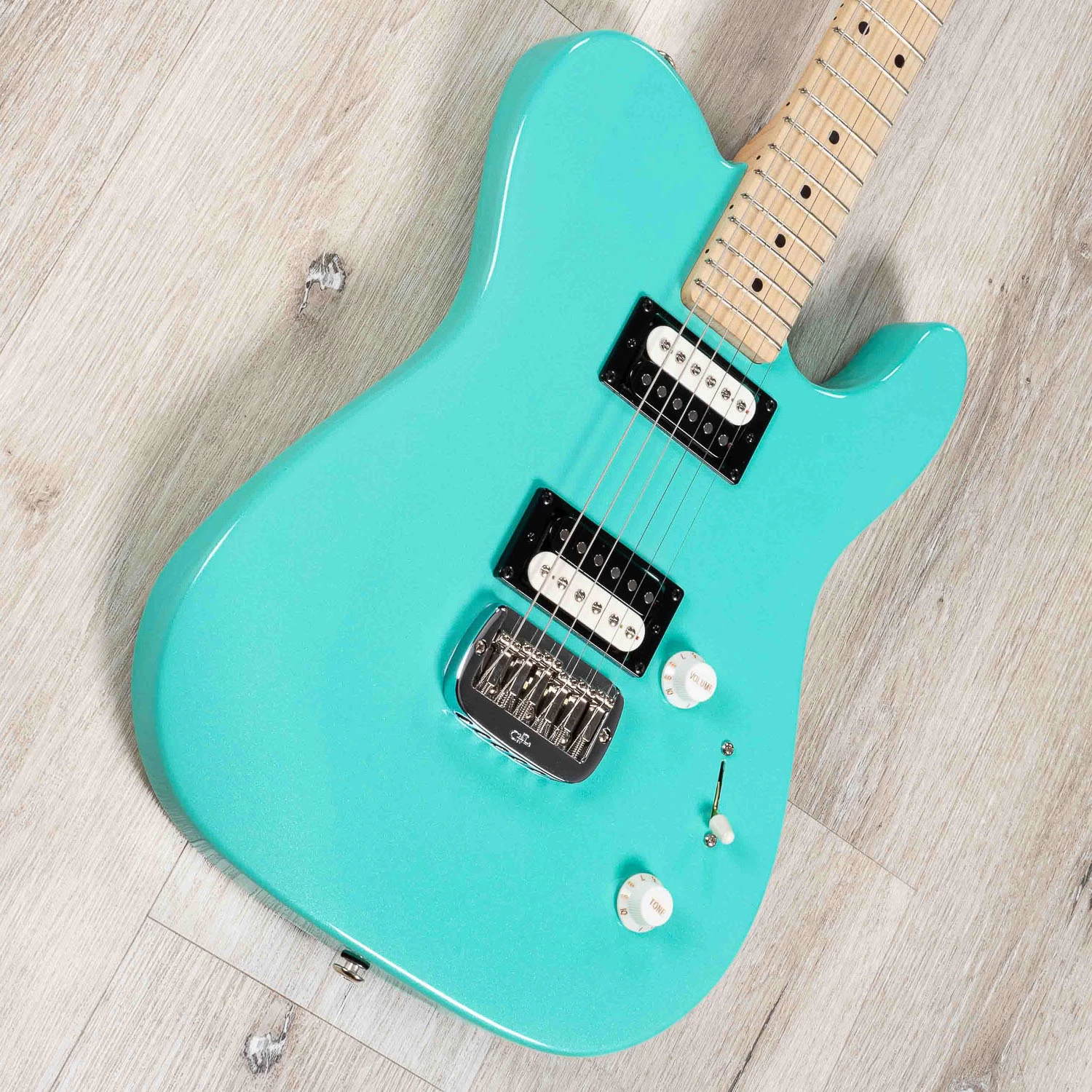 G&L USA Custom Shop ASAT HH RMC Guitar, Quartersawn Maple Neck, Surf Green Metallic Pearl 4 G&L USA Custom Shop ASAT HH RMC Guitar, Quartersawn Maple Neck, Surf Green Metallic Pearl - Image 2