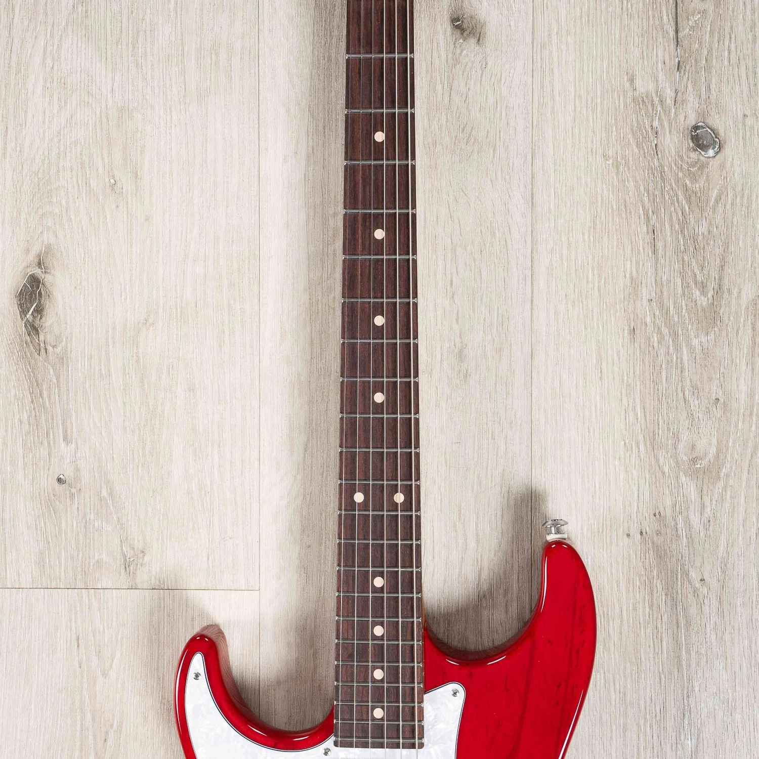 Suhr Custom Standard Left-Handed Guitar, Indian Rosewood Fretboard, Trans Red 6 Suhr Custom Standard Left-Handed Guitar, Indian Rosewood Fretboard, Trans Red - Image 4