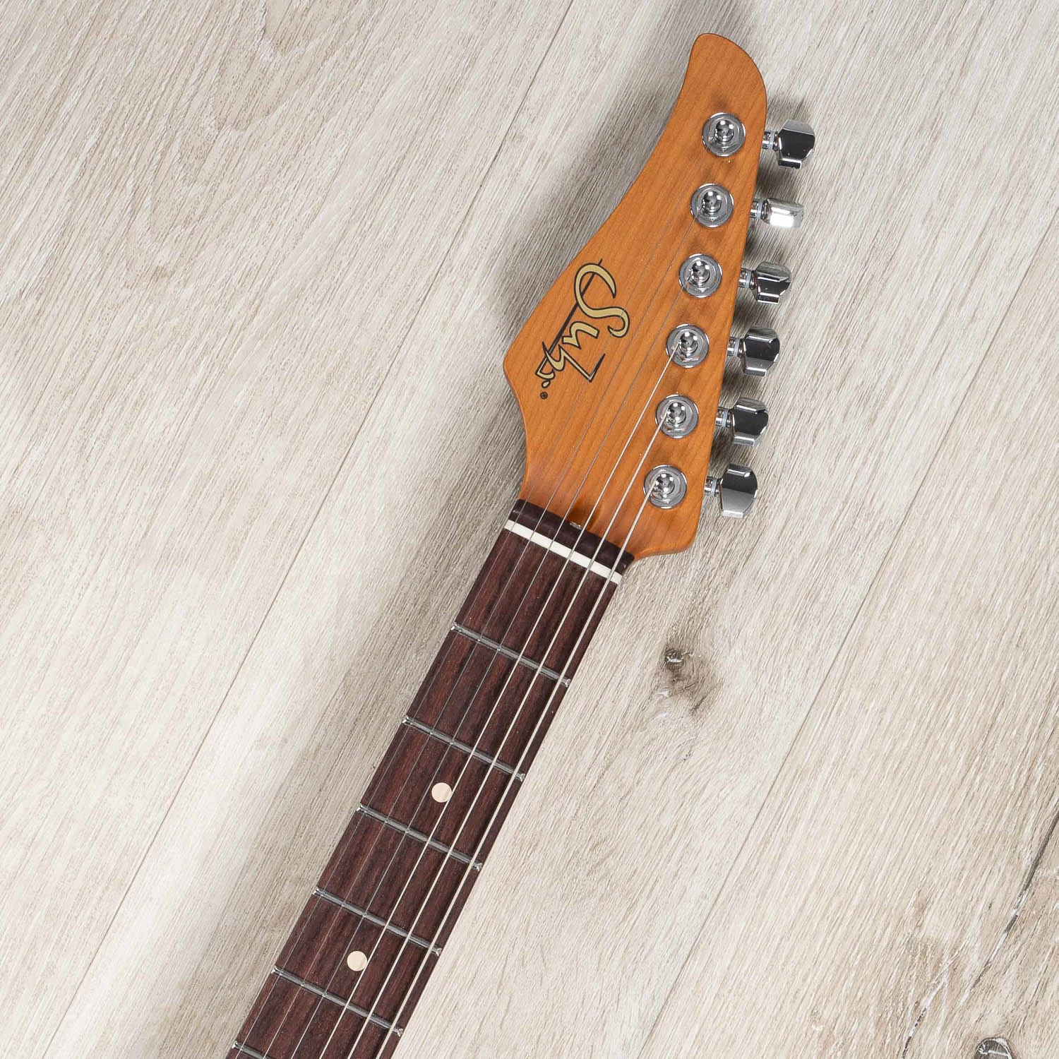 Suhr Custom Standard Left-Handed Guitar, Indian Rosewood Fretboard, Trans Red 10 Suhr Custom Standard Left-Handed Guitar, Indian Rosewood Fretboard, Trans Red - Image 8