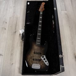 G&L USA Custom Shop JB Bass, Ebony Fretboard, 3A Roasted Flame Maple Neck, Swamp Ash, Blackburst 22 G&L USA Custom Shop JB Bass, Ebony Fretboard, 3A Roasted Flame Maple Neck, Swamp Ash, Blackburst -Musical Instrument Shop 20230713 dsc02805 1