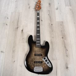 G&L USA Custom Shop JB Bass, Ebony Fretboard, 3A Roasted Flame Maple Neck, Swamp Ash, Blackburst 15 G&L USA Custom Shop JB Bass, Ebony Fretboard, 3A Roasted Flame Maple Neck, Swamp Ash, Blackburst -Musical Instrument Shop 20230713 dsc02806 1