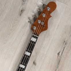 G&L USA Custom Shop JB Bass, Ebony Fretboard, 3A Roasted Flame Maple Neck, Swamp Ash, Blackburst 20 G&L USA Custom Shop JB Bass, Ebony Fretboard, 3A Roasted Flame Maple Neck, Swamp Ash, Blackburst -Musical Instrument Shop 20230713 dsc02823 1