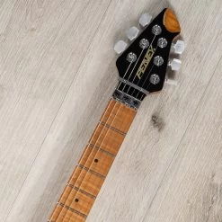 Peavey HP 2 Poplar Burl RM Guitar, Roasted Maple Fretboard, Transparent Blue -Musical Instrument Shop 20230713 dsc03019 1