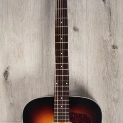 Guild D-40E Dreadnought Acoustic-Electric Guitar, Rosewood Fretboard, Antique Burst, Hard Case -Musical Instrument Shop 20230713 dsc03104 1
