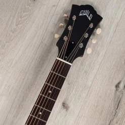 Guild D-40E Dreadnought Acoustic-Electric Guitar, Rosewood Fretboard, Antique Burst, Hard Case -Musical Instrument Shop 20230713 dsc03106 1