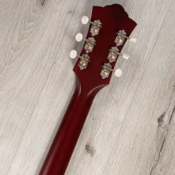 Guild D-40E Dreadnought Acoustic-Electric Guitar, Rosewood Fretboard, Antique Burst, Hard Case -Musical Instrument Shop 20230713 dsc03109 1