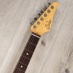 Suhr Classic S SSS Guitar, Indian Rosewood Fingerboard, Black -Musical Instrument Shop 20230714 dsc03383