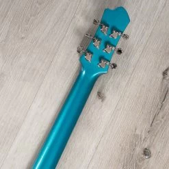 Eastman Romeo LA Semi-Hollow Guitar, Ebony Fretboard, Celestine Blue -Musical Instrument Shop 20230714 dsc03498