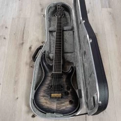 Mayones Regius Core 7 B27 7-String Baritone Guitar, 5A Quilted Maple Top, Galaxy Eye Black Satine -Musical Instrument Shop 20230718 20230718 dsc04320