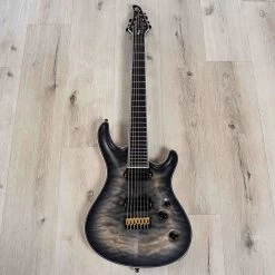 Mayones Regius Core 7 B27 7-String Baritone Guitar, 5A Quilted Maple Top, Galaxy Eye Black Satine -Musical Instrument Shop 20230718 20230718 dsc04323