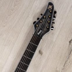 Mayones Regius Core 7 B27 7-String Baritone Guitar, 5A Quilted Maple Top, Galaxy Eye Black Satine -Musical Instrument Shop 20230718 20230718 dsc04341