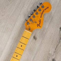 Fender American Vintage II 1975 Telecaster Deluxe Guitar, Maple Fretboard, Black -Musical Instrument Shop 20230721 dsc09612